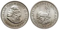 50 centów 1961, srebro ''500'' 28.28 g, KM 62