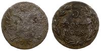 5 groszy 1818/I-B, Warszawa, moneta nosząca ślad