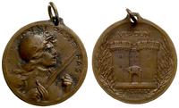 1917, Paryż, Medal z uszkiem sygnowany Vernier, 