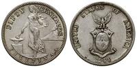 50 centavos 1944/S, srebro "750" 10.01 g, KM 183