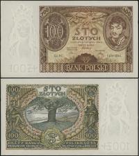 100 złotych 9.11.1934, Ser. BE., naturalne pofał