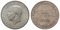 10 koron 1972, srebro ''830'' 17.98 g, piękne, K