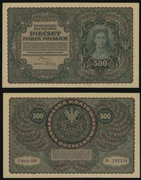 500 marek polskich 23.08.1919, I Serja BR, piękn