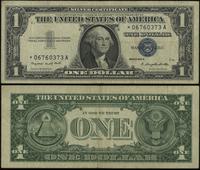 1 dolar 1957 A, niebieska pieczęć, seria ✩ 06760