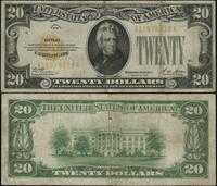 20 dolarów 1928, żółta pieczęć, podpisy: Woods, 