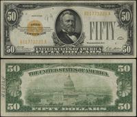 50 dolarów 1928, żółta pieczęć, podpisy: Woods, 