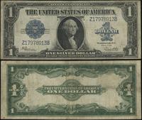 1 dolar 1923, niebieska pieczęć, podpisy: Speelm