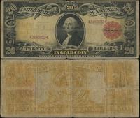 20 dolarów 1905, czerwona pieczęć, podpisy: Lyon