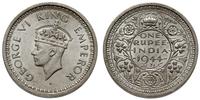 1 rupia 1944, Bombaj, srebro "500", 11.58 g, pię