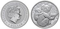 dolar 2008, Misie Koala, srebro "999" 31.51 g, s