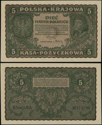 5 marek polskich 23.08.1919, seria II-EA 373799,