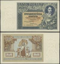 20 złotych  20.06.1931, seria DK. 6065515, Lucow