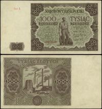 1.000 złotych 15.07.1947, seria A 5962610, Lucow