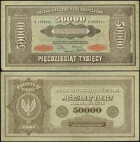 50.000 marek 10.10.1922, seria T, numeracja 4027