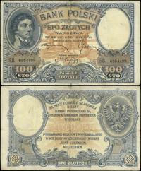 100 złotych 28.02.1919, seri S.B. 6954498, Miłcz