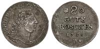 Niemcy, 8 gute groszen, 1758 / B