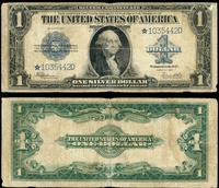 1 dolar 1923, niebieska pieczęć, seria ★ 1035442