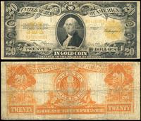 20 dolarów 1922, żółta pieczęć, seria K 24240866
