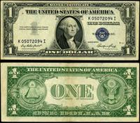 1 dolar 1935 E, niebieska pieczęć, seria K 05072