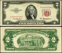 2 dolary 1953 A, czerwona pieczęć, seria A 49957