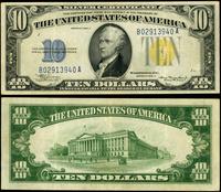 10 dolarów 1934 A, żółta pieczęć, seria B0291394