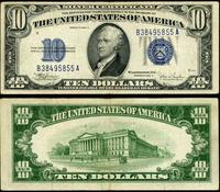 10 dolarów 1934 C, niebieska pieczęć, seria B 38
