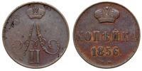 1 kopiejka 1856 / BM, Warszawa, Plage 502, Bitki