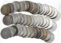 srebro lokacyjne 50x 10 marek, 1972-1997, łączni