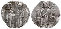 grosz (1229-1249), Aw: Stojący św. Marek i doża 