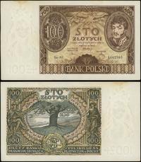100 złotych 9.11.1934, seria AV. 6462160, znak w
