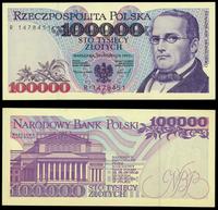 100 000 złotych 16.11.1993, seria R 1478451, Mił