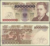 1.000.000 złotych 16.11.1993, seria L 3834835, l