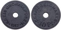 10 fenigów 1917, Oborniki (Obornik/Posen), cynk 