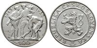 100 koron 1955, srebro ''900'', 24.25 g, KM. 45