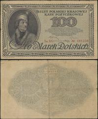 100 marek polskich 15.01.1919, Seria AG, kilkakr