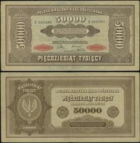 50.000 marek polskich 10.10.1922, Seria E, nieśw