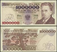 1.000.000 złotych 16.11.1993, Seria G, złamany w