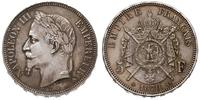 5 franków 1870/A , Paryż, srebro ''900'', 24.98 