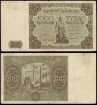1.000 złotych 15.07.1947, Seria C, kilkakrotnie 