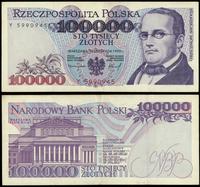 100.000 złotych 16.11.1993, Seria Y, trzykrotnie