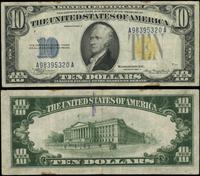 10 dolarów 1934A, Seria A 98395320 A, źółta piec