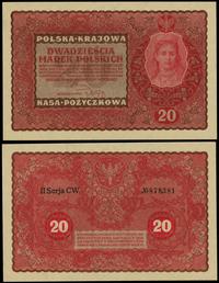 20 marek polskich 23.08.1919, seria II-CW, numer