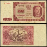 100 złotych 01.07.1948, seria N, numeracja 78068