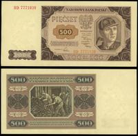 500 złotych 01.07.1948, seria BD, numeracja 7771