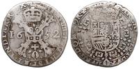 patagon 1652, Doornik, srebro 26.51 g, patyna, D
