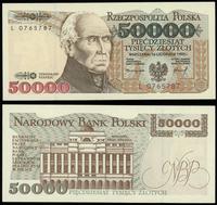 50.000 złotych 16.11.1993, Seria L, piękne, Miłc