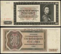 500 koron 24.02.1942, Seria A, perforacja SPECIM