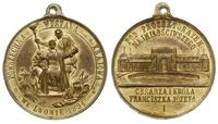 medal 1894, medal z uszkiem, niesygnowany, Aw: P