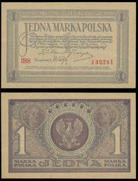1 marka polska 17.05.1919, Seria IBS 132261, zła