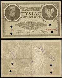 1.000 marek polskich 17.05.1919, seria ZS 279588